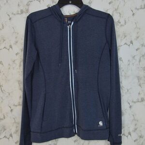 Carhartt Women's Navy Blue Hoodie